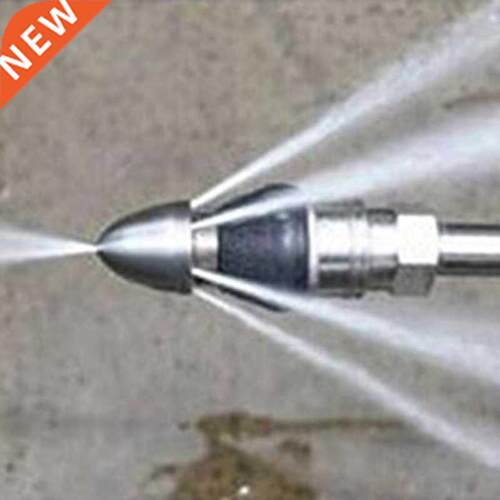 High Pressure Pipe Dredging Cleaning Nozzle Washer Sewer 6 J