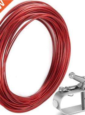 1 Set Winter Swimming Pool Cover Cable and Winch Kit 100ft P