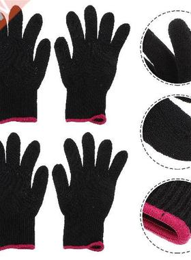 Gloves Glove Hair Curling Iron Grilling Nitrile Cotton Free