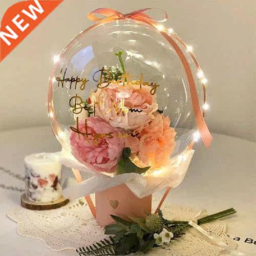 1/5pcs 30inch Wide Neck Transparent Bobo Balloon Snack Gift