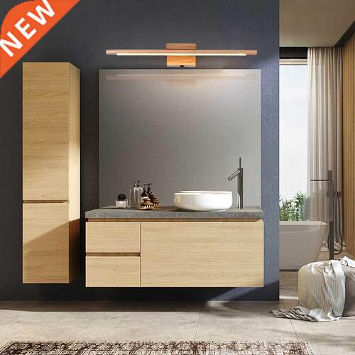 Nordc 55cm Sold wood LED mrror wall lamps for bathroom dr