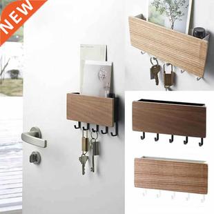 New Wall-hung Type Wooden Decorative Wall Shelf Sundries
