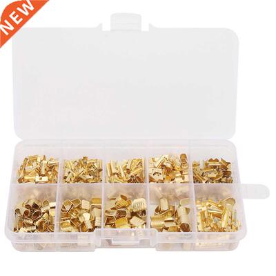445pcs Shape Copper Buckle Car Electric Wire Cable Connecti