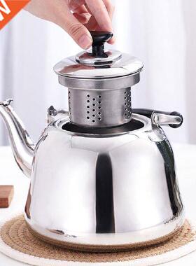 1pc Tea Kettle Stovetop Whistling Teapot Stainless Steel