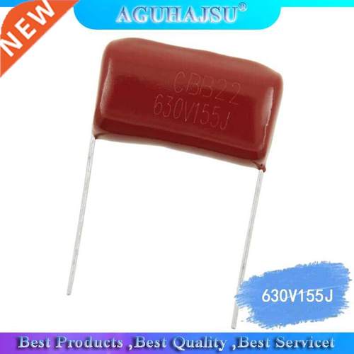 10PCS 630V155J 1.5UF Pitch 20mm 630V 155 155J 1500nf CBB Pol