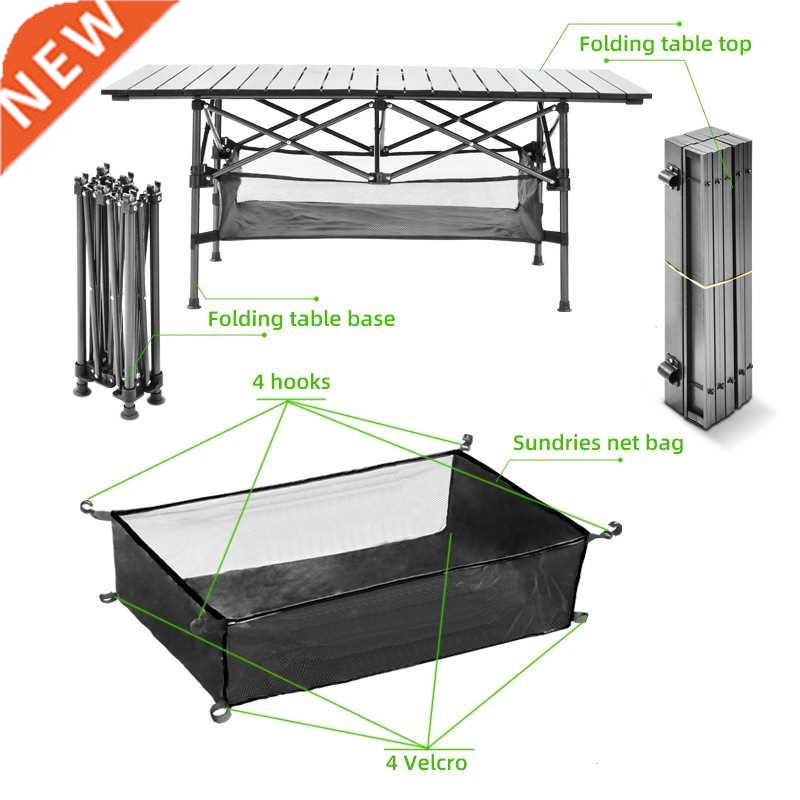 Outdoor Folding Table Chair Camping Aluminium Alloy Picnic