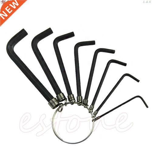 8PCS METRIC IMPERIAL HEX HEXAGON KEY WRENCH SET HEX KEY Size