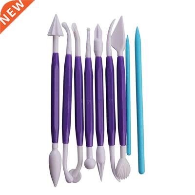 9 Pcs Carving To Heads Pottery Clay Sculpture Free Shippin