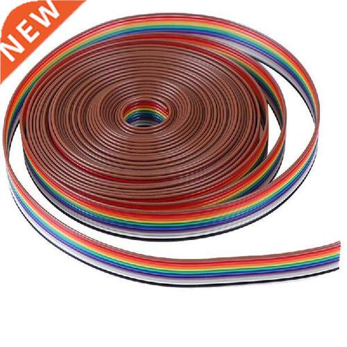 New Arrival 5meters/lot Ribbon Cable 10WAY Flat Color