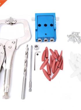 Hole Loor Aluminum Alloy Woodworking Inclined 3 Holes Pos