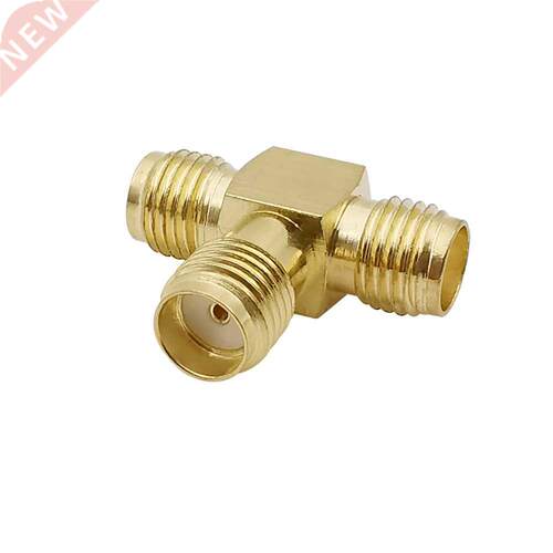 1Pcs SMA Adapter Splitter SMA Female to Dual SMA Female Tee