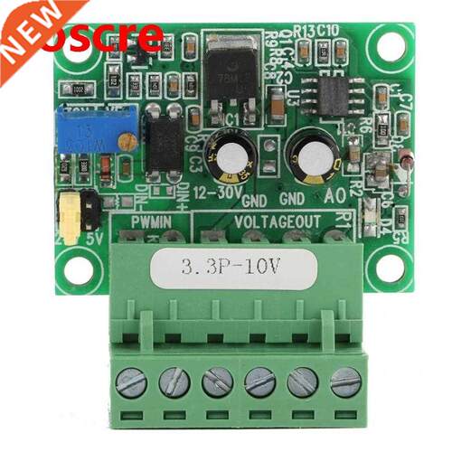 3.3V PWM Sgnal to 0-10V Voltage Converter D/A Dgtal-Analo