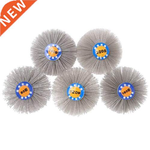 Deburring Abrasive Alumina Wire Brush Flower Head Polish Gri