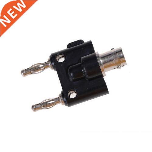 Adapter 4mm Banana Plug Female Jack To Two Dual Male Connec