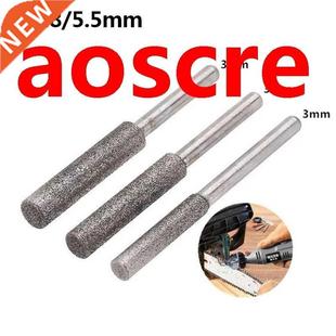 3mm Shank 4/4.8/5.5mm Diamond Grinding Head Polishing Tool f