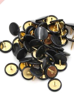 50pcs/set Metal Push Pins Pushpins Thumb Map Drawing Push Pi