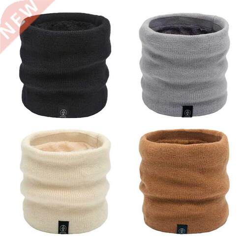 Unisex Winter Men Women Warm Knitted Ring Scarves Thick Elas