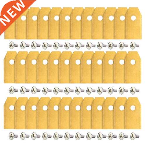 Lawn Mower Blade 36 Pcs Replacement Blades, Stainless Steel