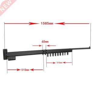 Foldable Wall Hanging Clothes Drying Rack 60 Degree Rotatio