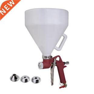 Spray Gun With 5L White Hopper 4mm/6mm/8mm Three Nozzles Air