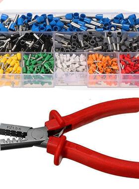 Excellway EC02 800Pcs Insulated Wire Connector Cord Pin End