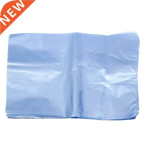 100Pcs PVC Heat Shrink Wrap Bags Flat Seal Gift Packing 8 in