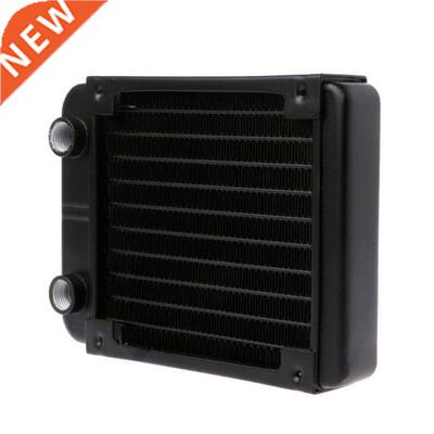 120mm Aluminum Computer Radiator Water Cooler 10 Tube CPU He