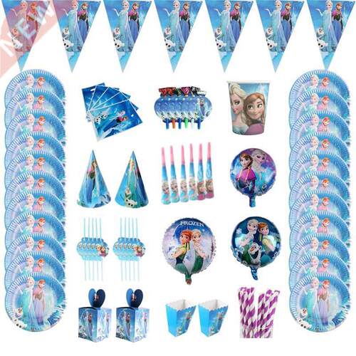 Disney Frozen 2 Elsa Anna Princess Birthday Party Decorati