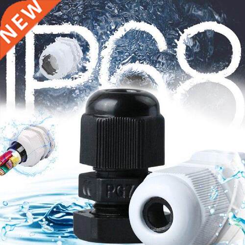 Waterproof Cable Gland 10Pcs Cable Entry IP68 PG7 PG9 PG11
