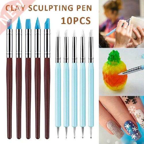 10Pcs Polymer Clay Modelling Sculpting Pen Pottery Models