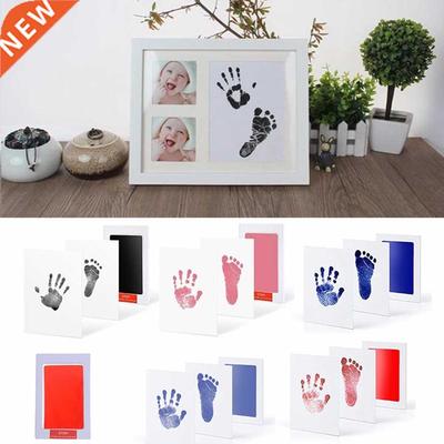 Baby Care Non-Toxic Baby Photo frame DIY Handprint Footprint