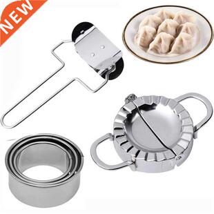 1-5pcs Dumpling Maker Stainless Steel Dough Press Pie Raviol