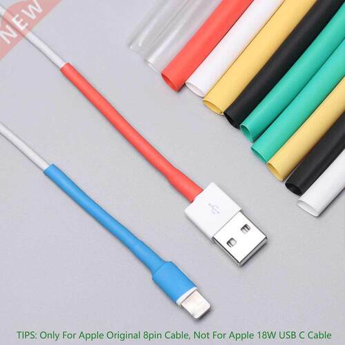 12PCS USB Cable Protector Charger Cable Repair Tools Wire Or