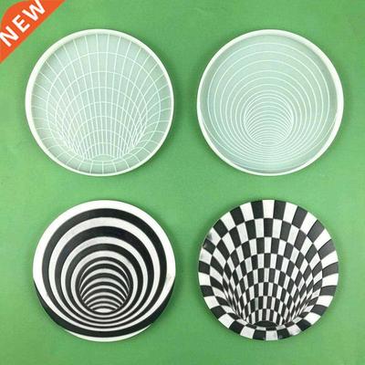 1PC Resin Coaster Tray Molds Silicone Mold For Epoxy Resin