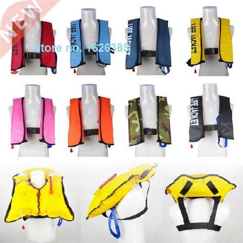 1pc Automatic inflatable life jacket 5 seconds fishing buoy