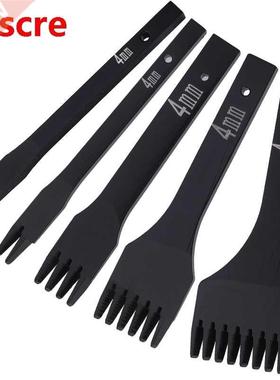 5 Pcs Leather Hole Punching Tool 4mm Hole Punches Stitching