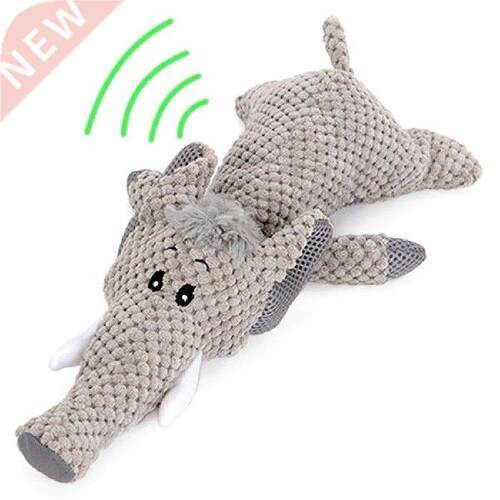 Dog Vocal Toy Elephant Wolf Lion Shape Plush Toy Puppy