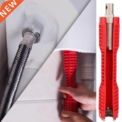 Faucet Wrench Multifunctional Red Double Head Household Bath