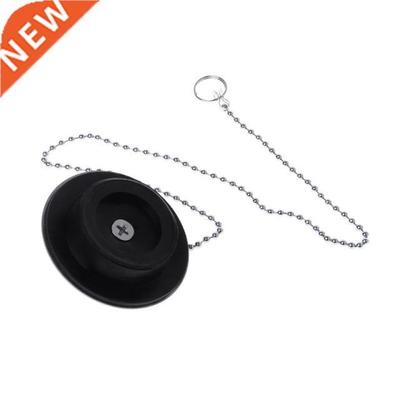 Bathtub Drain Plug With Chain Sink Basin Water Stopper 适用
