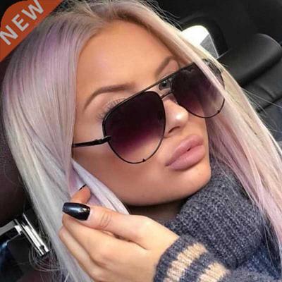 Vintage Aviation Sunglasses Women Brand Designer Shades Sun