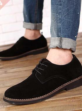 ROXDIA plus size 39-48 genuine leather men casual flats wate