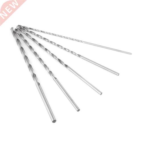 5Pcs Extra Long speed Steel Straight Shank Twist Bit Tool 2-