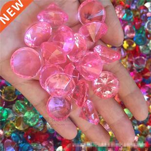 20MM Faux Diamond Jewels Treasure Chest Pirate Acrylic Cryst