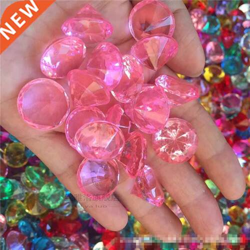 20MM Faux Diamond Jewels Treasure Chest Pirate Acrylic Cryst