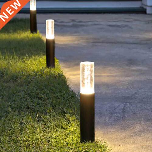 7W Acrylic Bubbles Bollard Light 30/50CM Outdoor Garden Lawn
