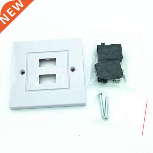 Dual HDM Female 2Port AV Audo Vdeo Wall Plate Panel Outle