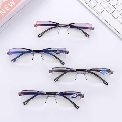 1PC Diamond-cut Reading Glasses Unisex Blue Light Blocking G