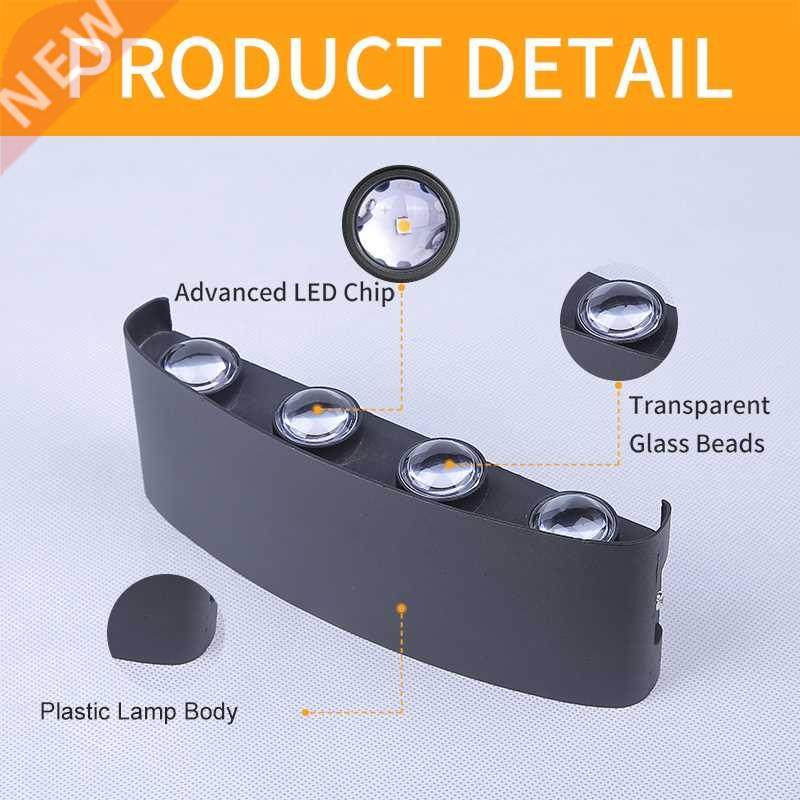 IP65 LED Wall Lamp Waterproof Wall Lights Outdoor Garden Sco