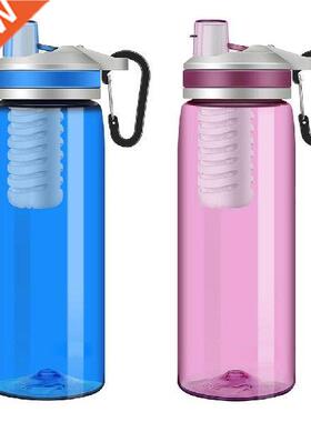 Camping Hiking Water Filter Bottle Portable Mug For Outdoor