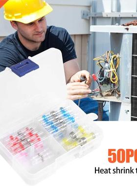 Solder Seal Wire Connectors Heat Shrink Butt Crimp Extrusion